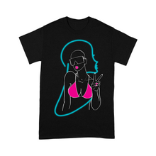 Load image into Gallery viewer, BALDTOURAGE NEON BLACK S/S TEE
